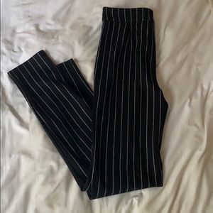 pinstripe pants